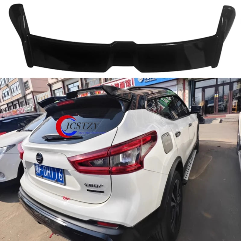 Becquet Nissan Qashqai 2016-2024 de Toit Arrière en ABS, Noir Brillant, Blanc, Argent, Carbone ou à Peindre