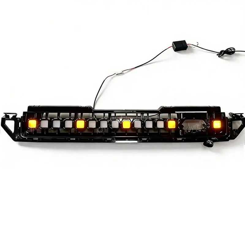 Calandre LED Dynamique Land Rover Defender L663 90 110 130 2020-2026 Type OCTA Jaune Blanc
