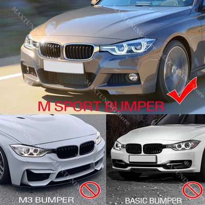 Lame Pare-Chocs Avant BMW Série 3 F30 F31 M Sport 2012-2018