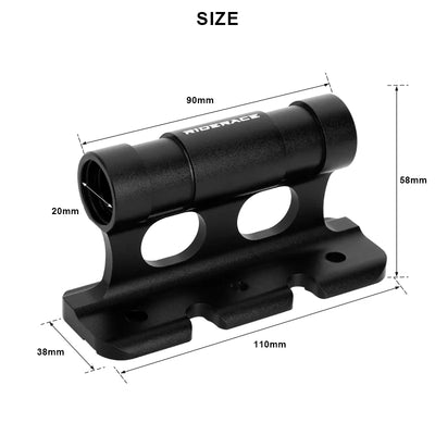 Porte-Vélos de Toit Support de Fourche Axe Traversant