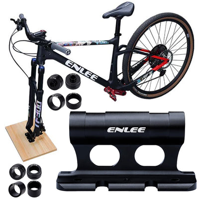 Porte-Vélos de Toit Support de Fourche 4 Adaptateurs