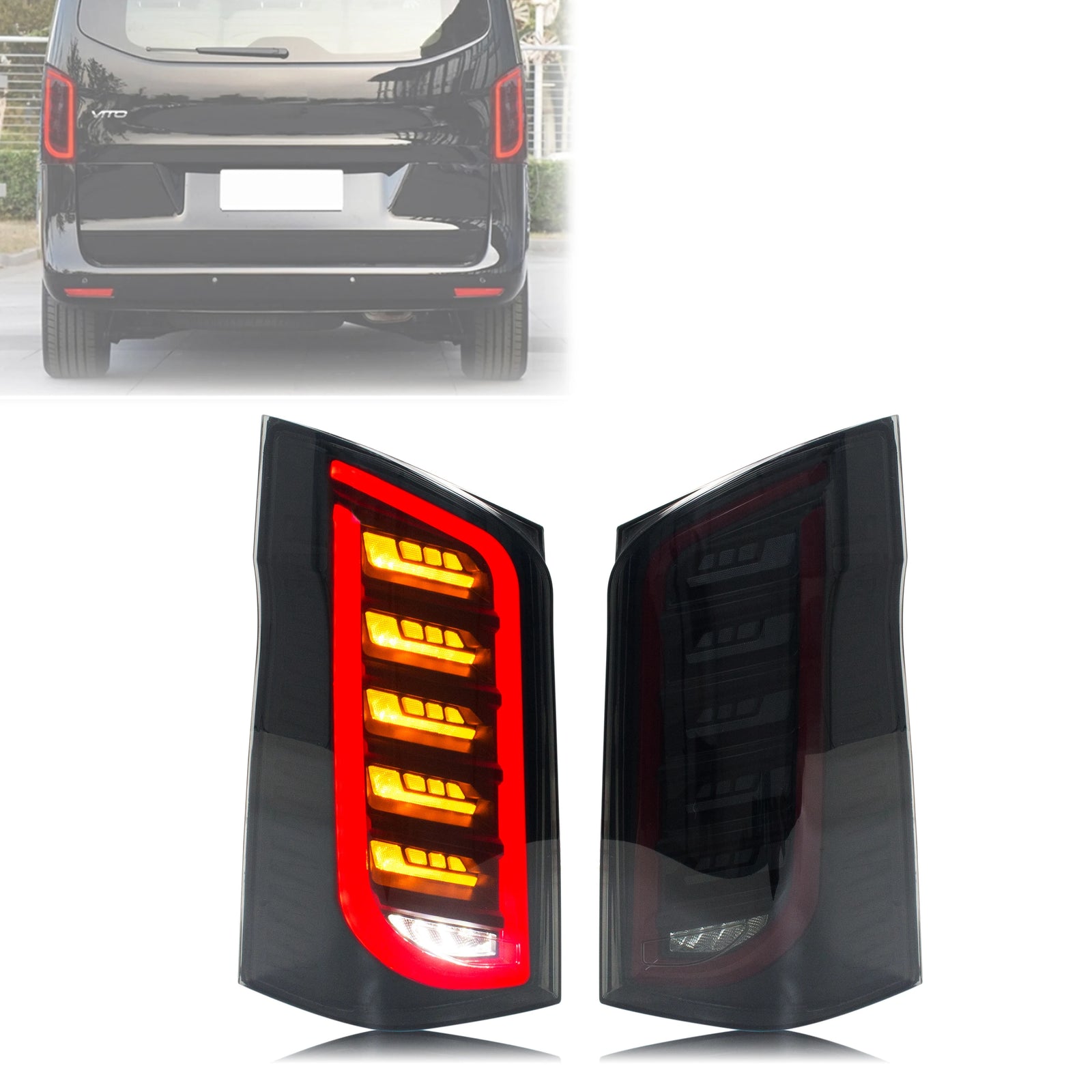 Feux Arrière LED Mercedes Vito Metris W447 2016-2023