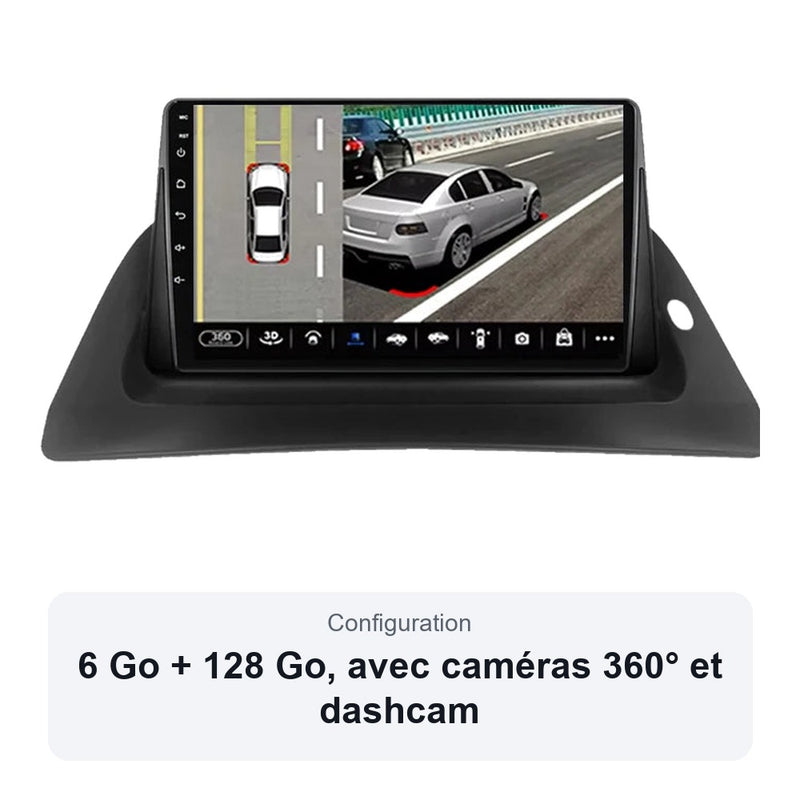 Autoradio CarPlay Renault Kangoo 2008-2018 Android Écran Tactile