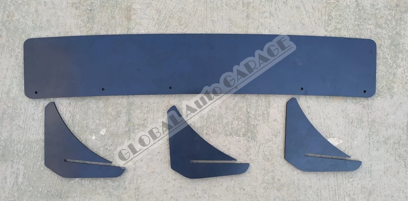 Diffuseur Arrière Seat Leon MK3 : Kit Ailettes et Extensions Latérales Noir