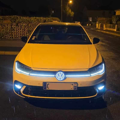 Emblème VW Polo Lumineux Hatchback LED Calandre 2018-2024