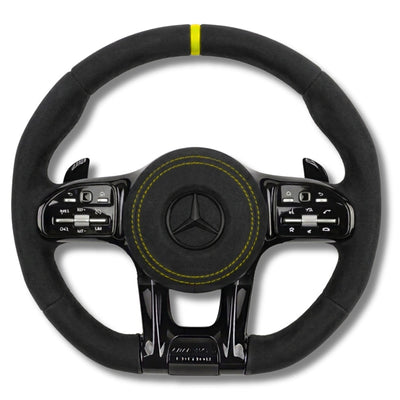 https://cdn.shopify.com/s/files/1/0727/0635/9572/files/Volant_Mercedes_AMG_W205_Alcantara_Jaune_1.jpg?v=1772791842