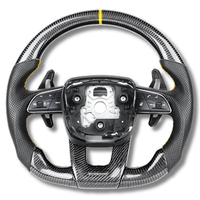 https://cdn.shopify.com/s/files/1/0727/0635/9572/files/Volant_URUS_Carbone_CUIR_jaune.jpg?v=1751720623