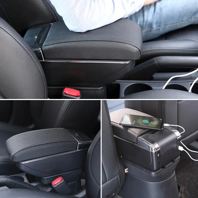 Accoudoir Central Chevrolet Sail 3 - installé sur véhicule - Becquet Voiture