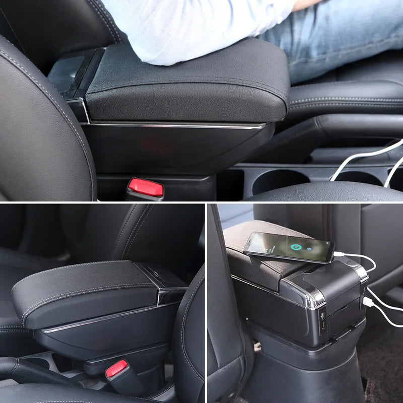 Accoudoir Central Chevrolet Sail 3 - installé sur véhicule - Becquet Voiture