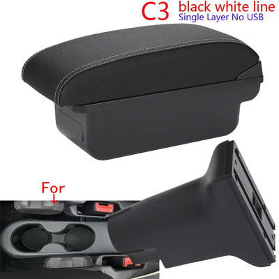 Accoudoir Central Fiat 500 2012-2025 - vue de face 2 - Becquet Voiture