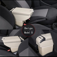 Accoudoir Central Fiat Cronos 500 Boîte de Rangement USB - détail du montage 2 - Becquet Voiture