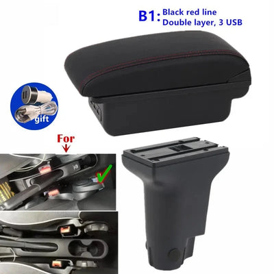 Accoudoir Central Fiat Cronos avec Rangement - vue de dessus - Becquet Voiture