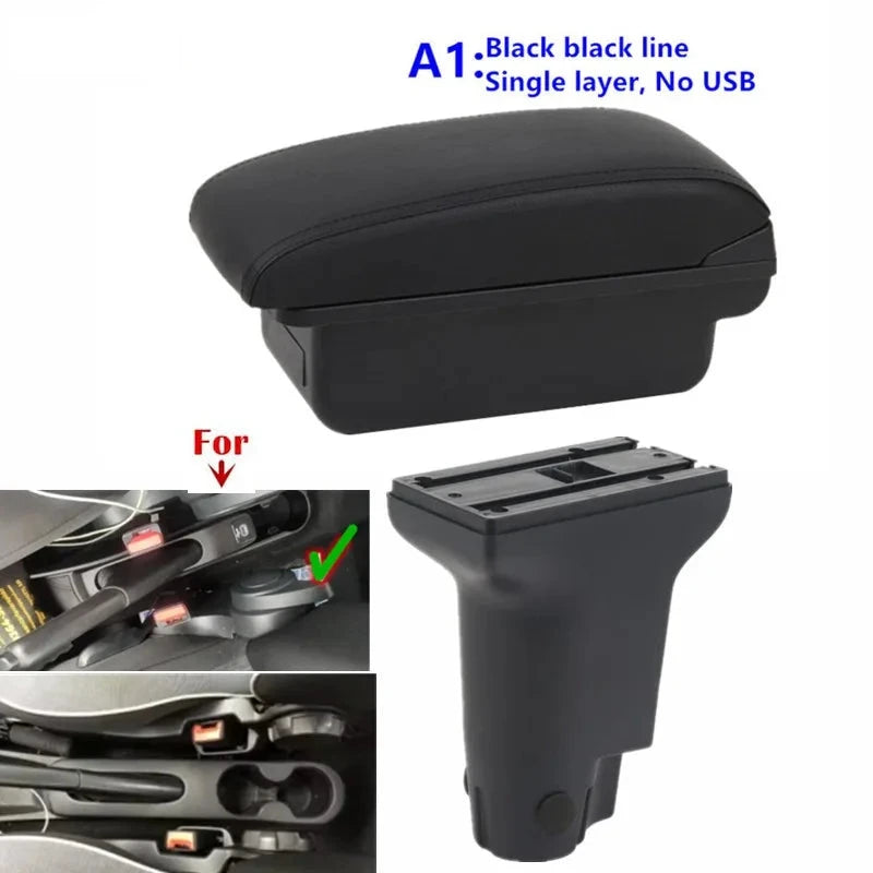 Accoudoir Central Fiat Cronos avec Rangement - vue de face 2 - Becquet Voiture