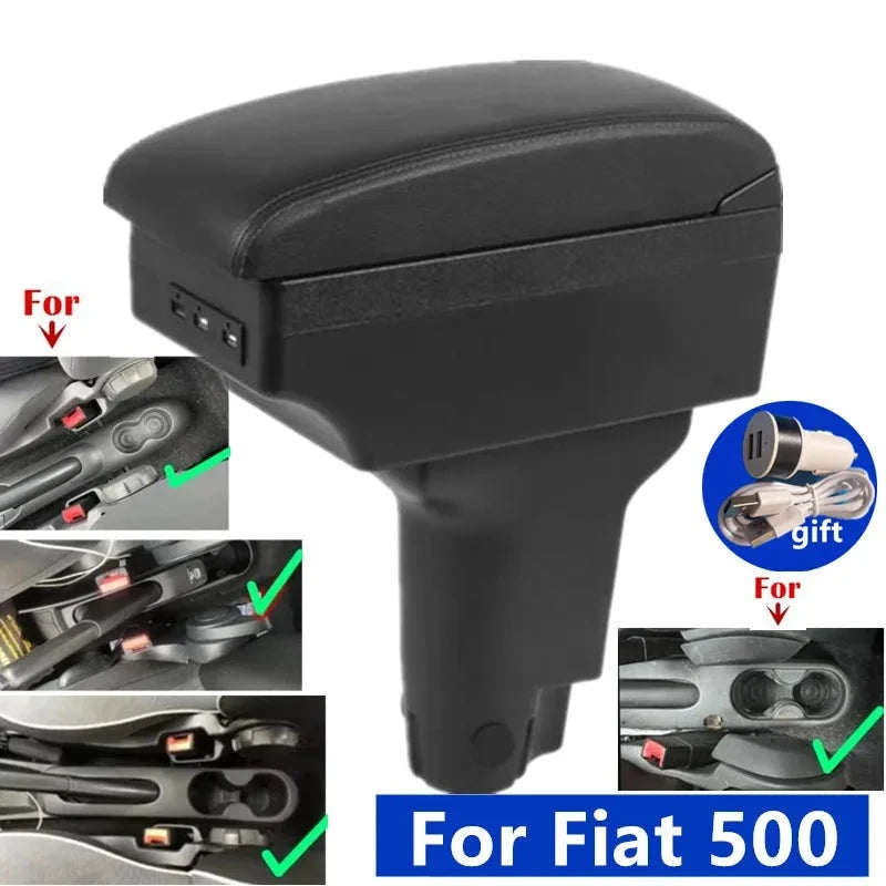 Accoudoir Central Fiat Cronos avec Rangement - vue de face - Becquet Voiture
