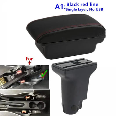 Accoudoir Central Fiat Cronos avec Rangement - vue de profil 2 - Becquet Voiture