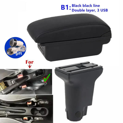 Accoudoir Central Fiat Cronos avec Rangement - vue rapprochée - Becquet Voiture