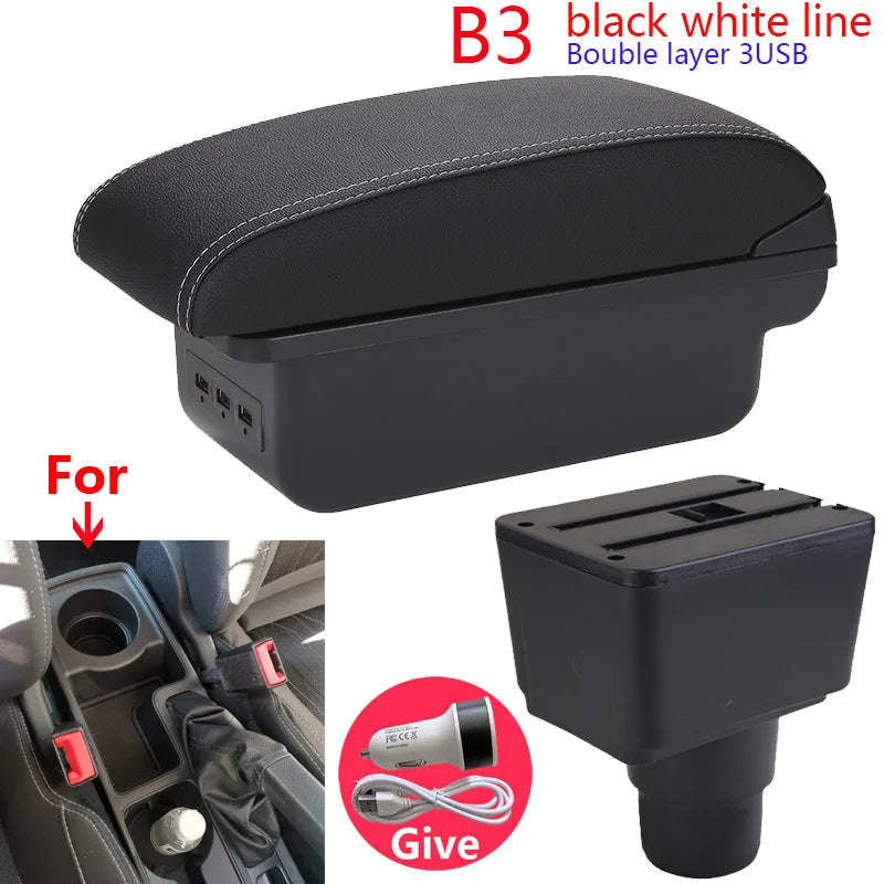 Accoudoir Central Ford EcoSport 2018-2024 - détail du montage - Becquet Voiture