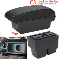 Accoudoir Central Ford Fiesta MK7 2009-2017 - vue de face 2 - Becquet Voiture
