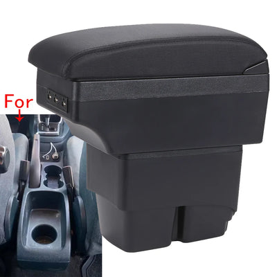 Accoudoir Central Ford Fiesta MK7 2009-2017 - vue de face - Becquet Voiture