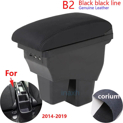 Accoudoir Central Honda Fit Jazz 3 2014-2019 - vue de dessus - Becquet Voiture