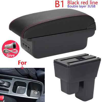 Accoudoir Central Honda Jazz Fit 2008-2013 - vue de profil 2 - Becquet Voiture