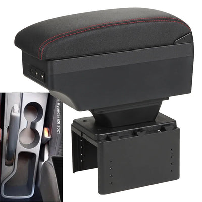 Accoudoir Central Hyundai i20 2021 2022 - vue de face - Becquet Voiture