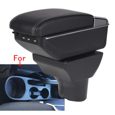 Accoudoir Central Hyundai i20 avec Rangement - vue de face - Becquet Voiture