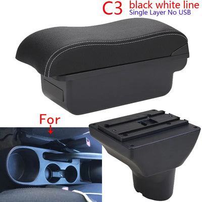 Accoudoir Central Hyundai i20 - vue de face 2 - Becquet Voiture