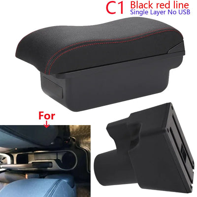 Accoudoir Central Kia Picanto avec Rangement - détail du montage - Becquet Voiture