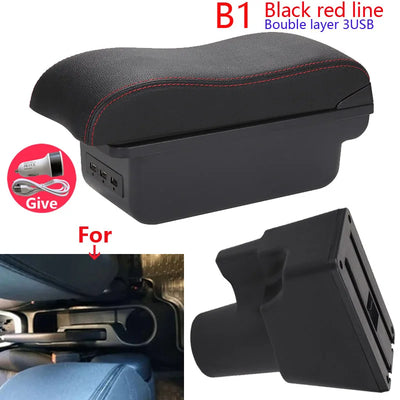 Accoudoir Central Kia Picanto avec Rangement - vue de dessus - Becquet Voiture