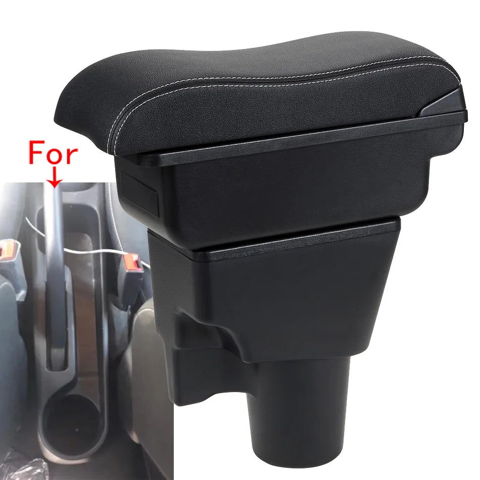 Accoudoir Central Kia Picanto avec Rangement - vue de face - Becquet Voiture
