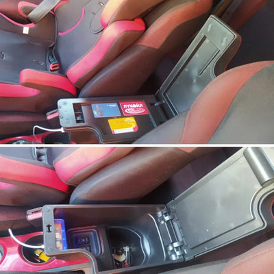 Accoudoir Central Nissan Juke 2010-2019 - installé sur véhicule - Becquet Voiture