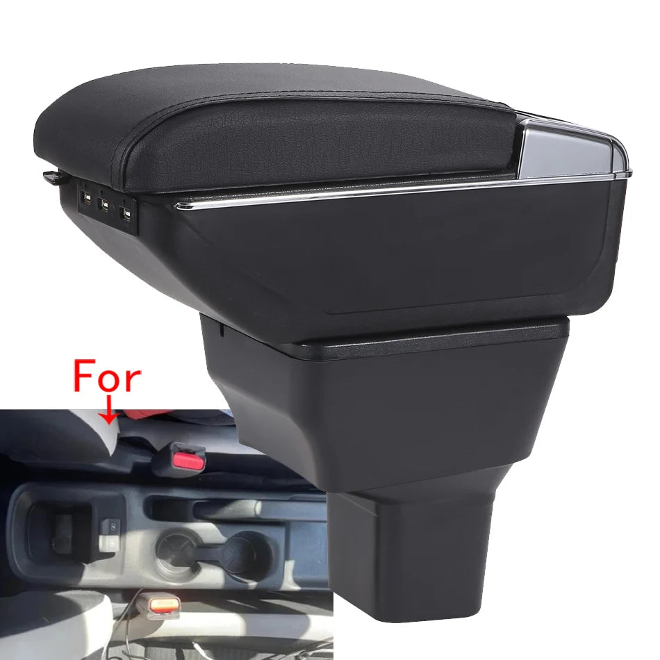 Accoudoir Central Nissan Kicks 2016-2021 avec Ports USB - vue de face - Becquet Voiture