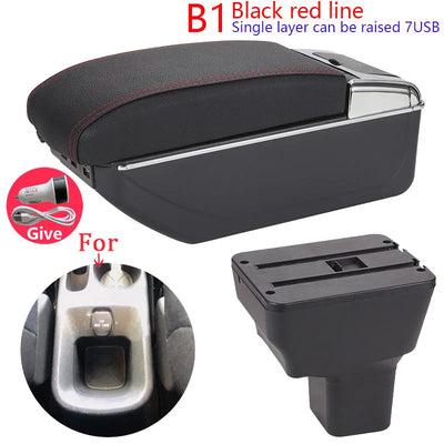 Accoudoir Central Nissan Kicks 2016-2021 avec Ports USB - vue de profil 2 - Becquet Voiture