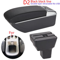 Accoudoir Central Nissan Kicks 2016-2021 avec Ports USB - vue rapprochée - Becquet Voiture