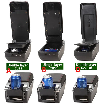 Accoudoir Central Nissan Note 2016-2022 - vue de trois-quarts - Becquet Voiture