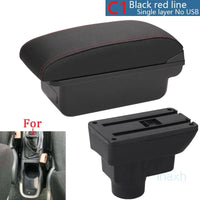Accoudoir Central Opel Corsa D avec Rangement - vue rapprochée - Becquet Voiture