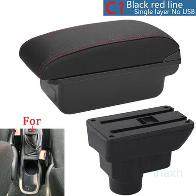 Accoudoir Central Opel Corsa D avec Rangement - vue rapprochée - Becquet Voiture