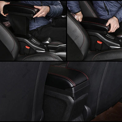 Accoudoir Central Peugeot 2008 2012-2018 - installé sur véhicule - Becquet Voiture