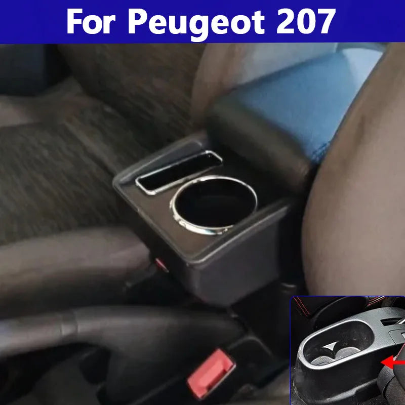 Accoudoir Central Peugeot 207 - vue de face - Becquet Voiture