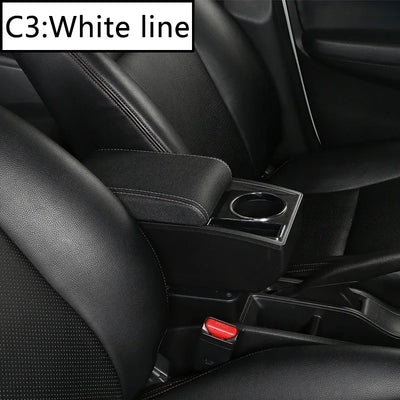 Accoudoir Central Peugeot 207 - vue rapprochée - Becquet Voiture