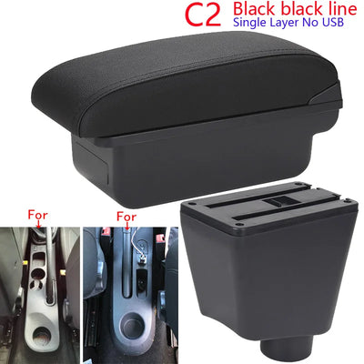 Accoudoir Central Renault Clio 4 Captur Clio 3 Rangement USB - détail du montage - Becquet Voiture