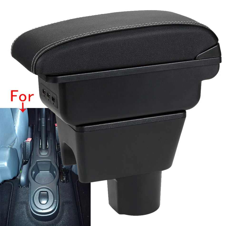 Accoudoir Central Renault Duster Nissan Terrano 2012-2018 (réf. 2) - vue de face - Becquet Voiture