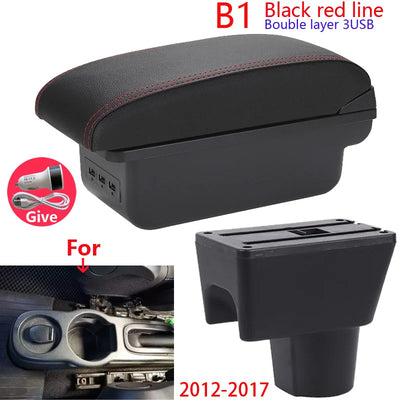 Accoudoir Central Renault Duster Nissan Terrano 2012-2018 (réf. 2) - vue de profil 2 - Becquet Voiture