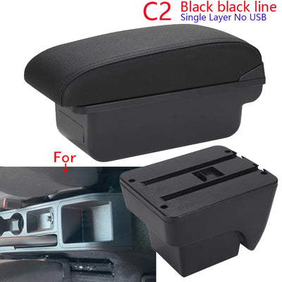 Accoudoir Central Seat Ibiza 6J 6L 2018-2023 - en situation - Becquet Voiture