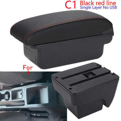 Accoudoir Central Seat Ibiza 6J 6L 2018-2023 - vue de dessus - Becquet Voiture