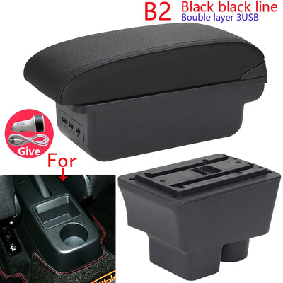Accoudoir Central Skoda Fabia II 2008-2014 - en situation - Becquet Voiture