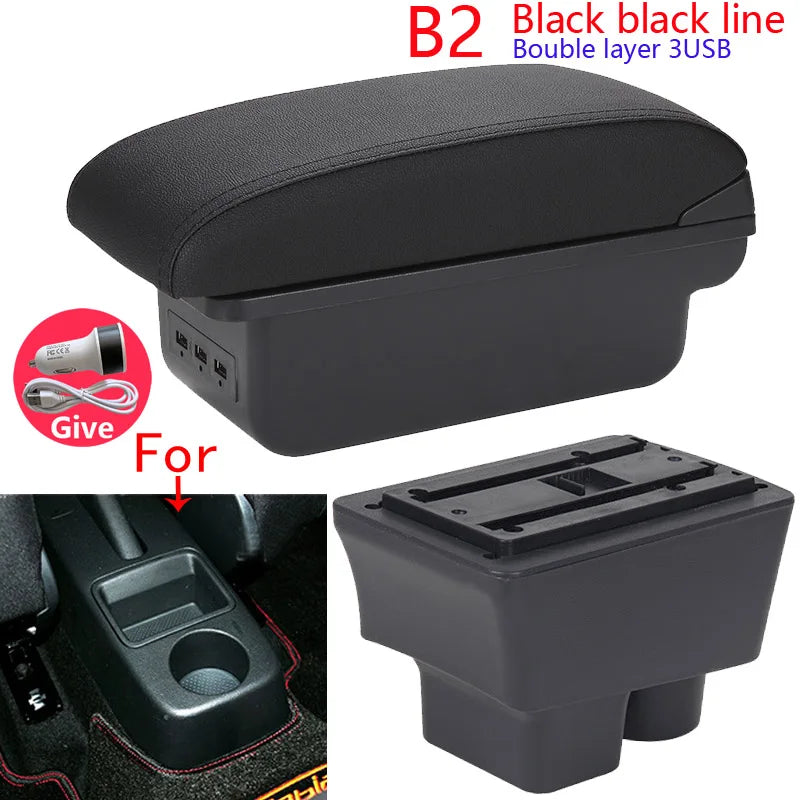 Accoudoir Central Skoda Fabia II 2008-2014 - en situation - Becquet Voiture