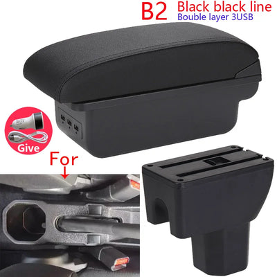 Accoudoir Central Suzuki Ignis avec Ports USB - détail du montage - Becquet Voiture