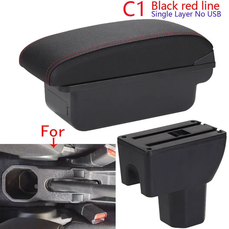 Accoudoir Central Suzuki Ignis avec Ports USB - en situation - Becquet Voiture